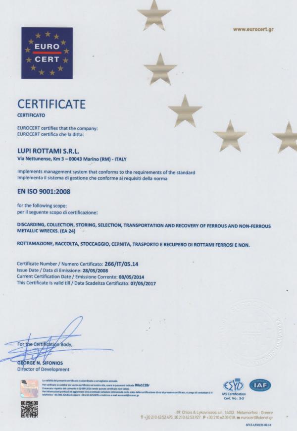 ISO 9001 2008